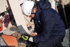 Rada xuyên tường giúp tăng hiệu quả công tác cứu hộ tại Thổ Nhĩ Kỳ